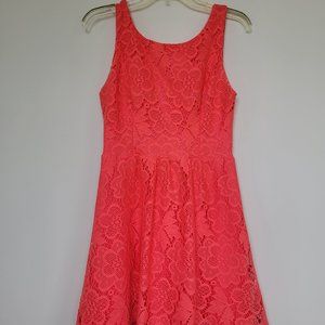 Pink a line Francesca's dress